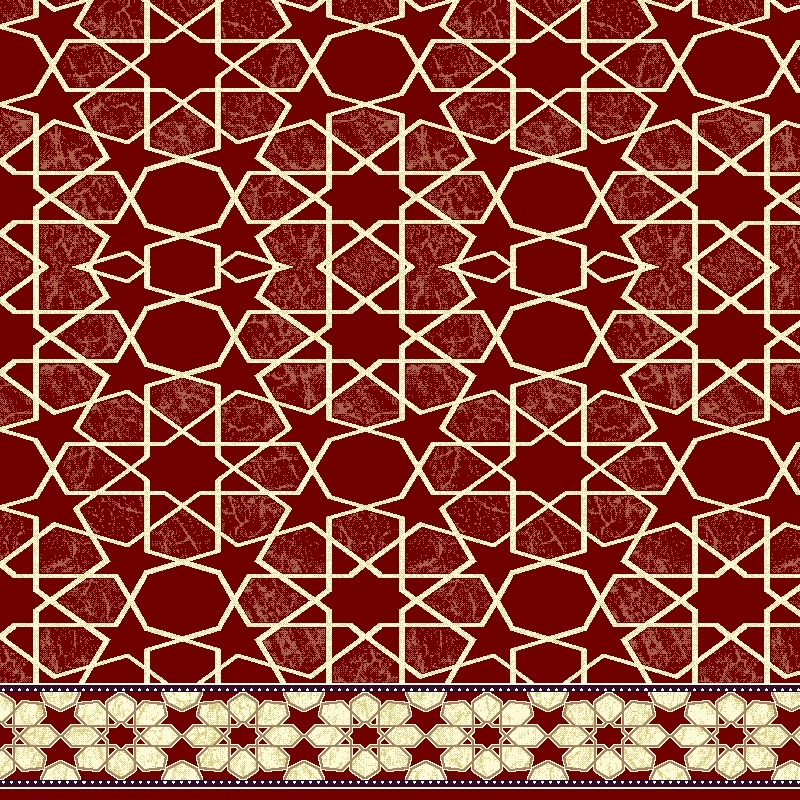 سجاد مساجد سبأ - احمر