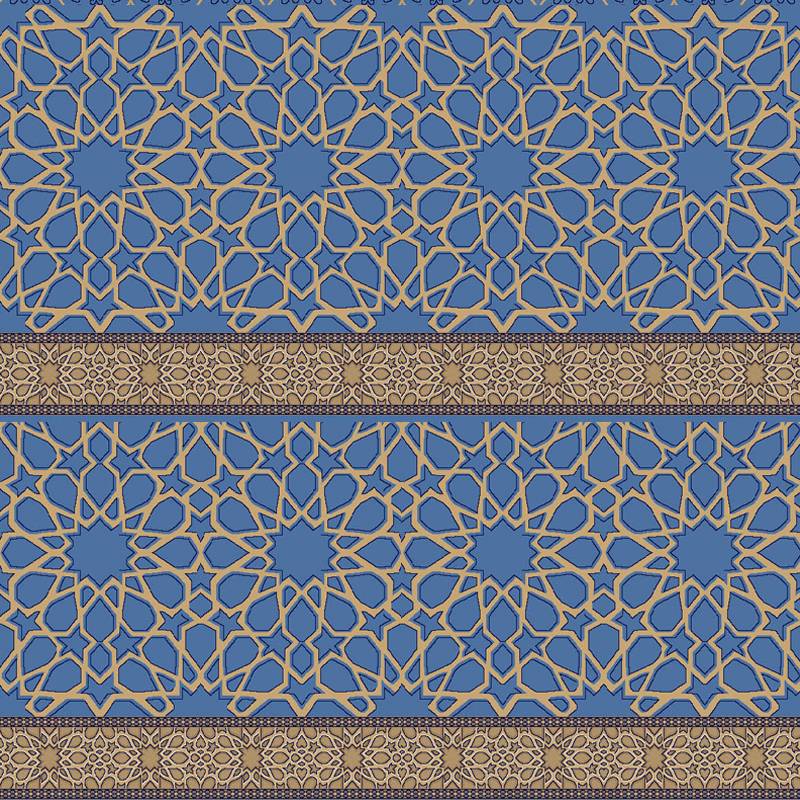 سجاد مساجد سوبر رحمة - ازرق